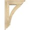 Ekena Millwork Thorton Traditional Rough Sawn Bracket w/ Offset Brace, Douglas Fir, 6"W x 18"D x 26"H BKT0604X18X26THR01RDF - alternate 2